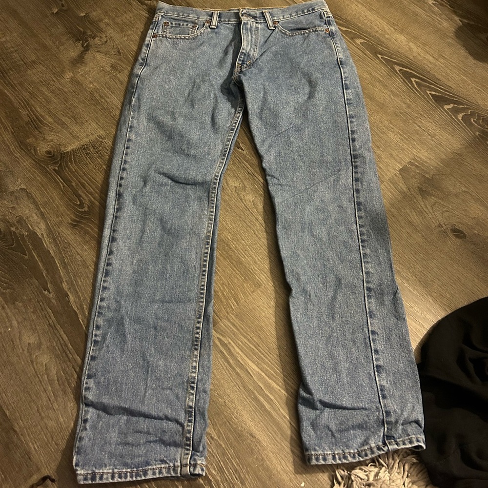 Levi's 505 straight jeans
